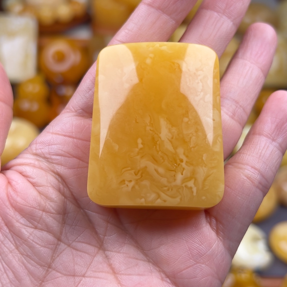 未镶嵌琥珀裸石纯天然琥珀蜜蜡无优化