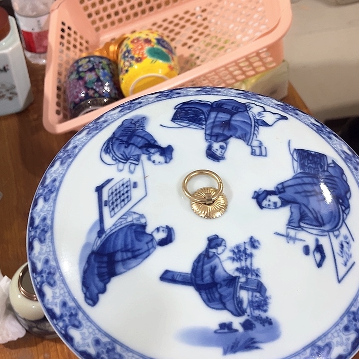 茶叶罐陶瓷罐防潮罐陶瓷罐子