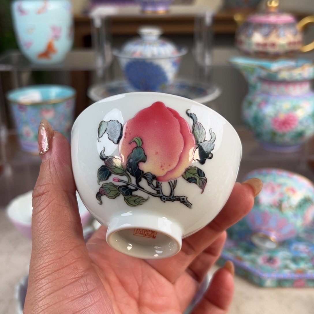 纯手工手绘 高端茶器