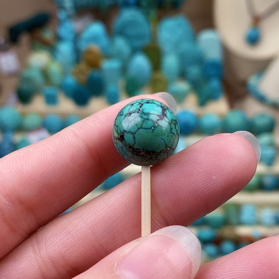 绿松石珠宝奇石未镶嵌A****8