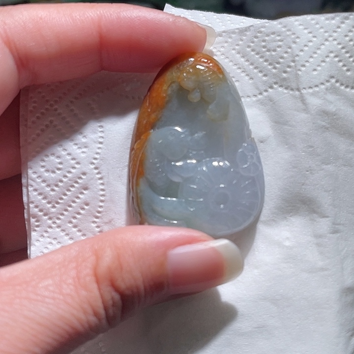 颈饰未镶嵌翡翠天