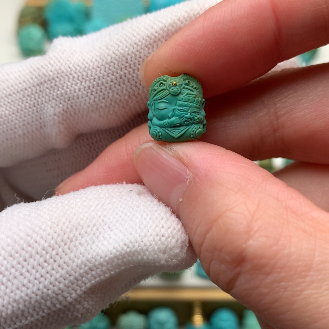 绿松石未镶嵌配饰