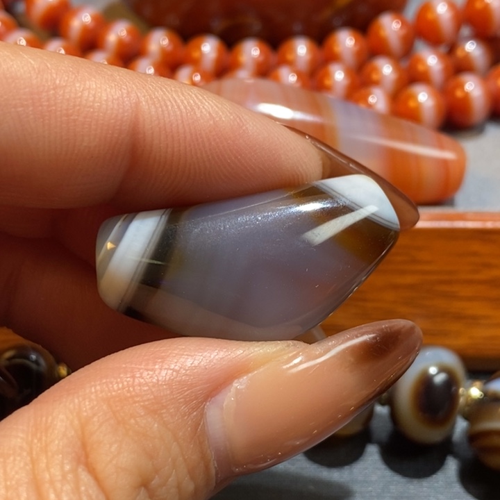 玛瑙/玉髓未镶嵌颈饰