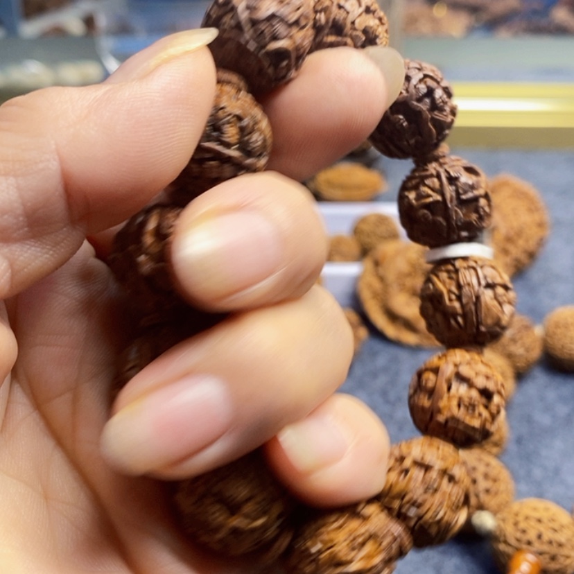 【闪购商品】核桃手串/手链用****5桃核雕的