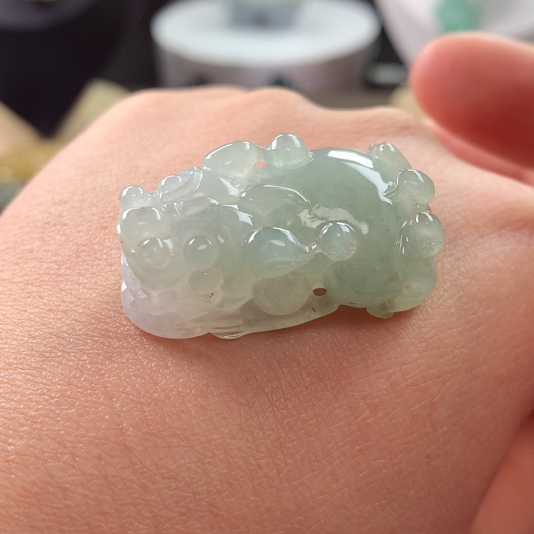 【闪购商品】翡翠颈饰未镶嵌翡翠貔貅