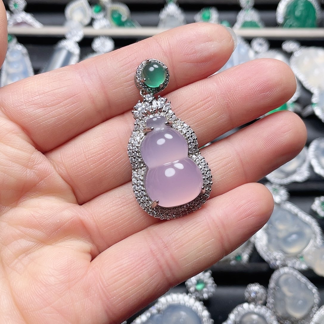 玛瑙/玉髓挂件合金