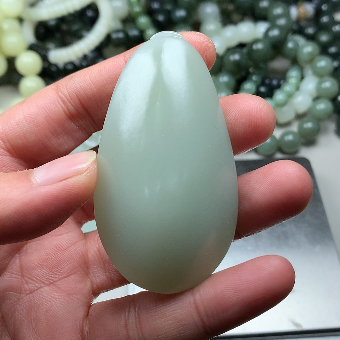 和田玉挂件未镶嵌不***李