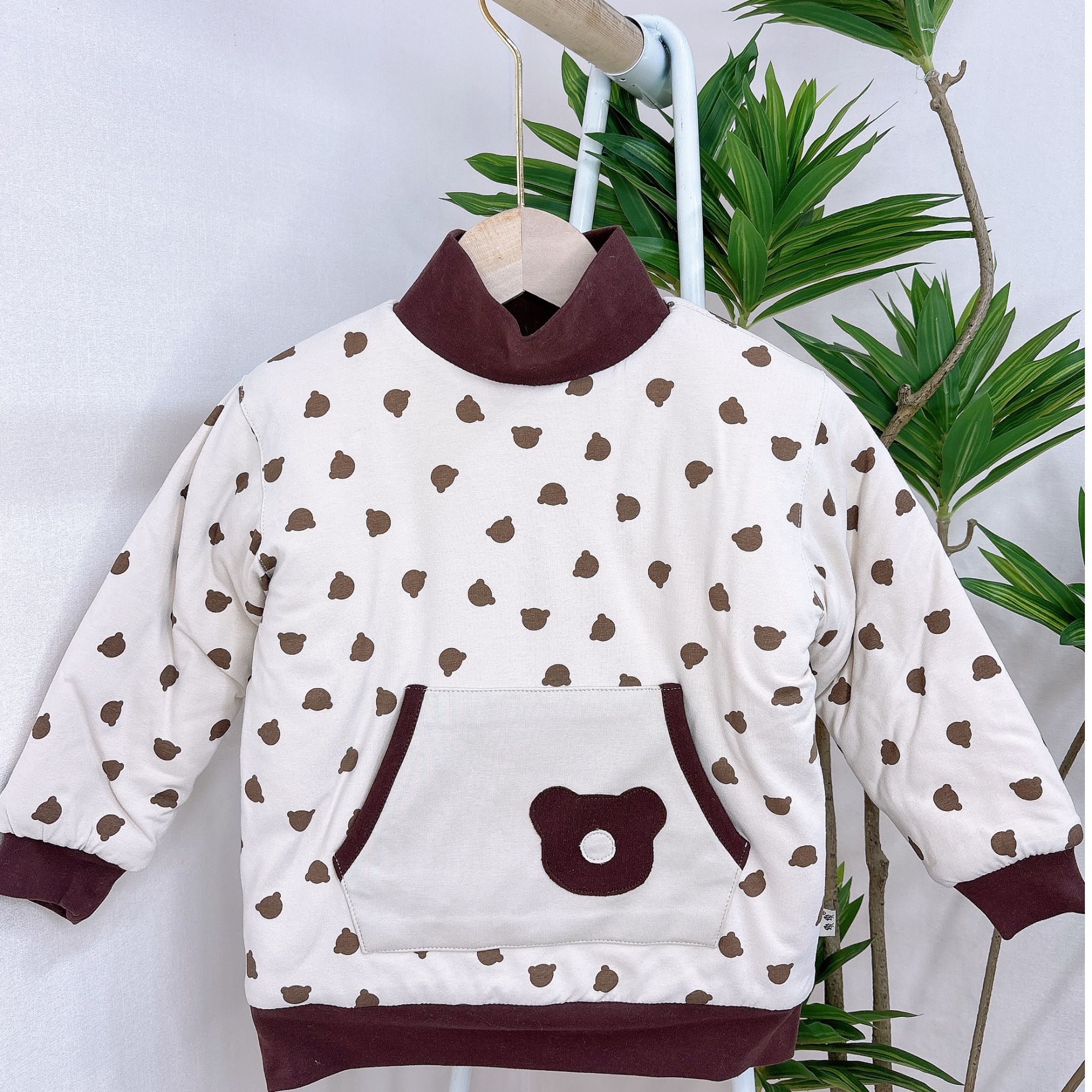 【200克厚度】冬季休闲儿童内胆棉袄男女纯棉套头加大棉衣校服神器