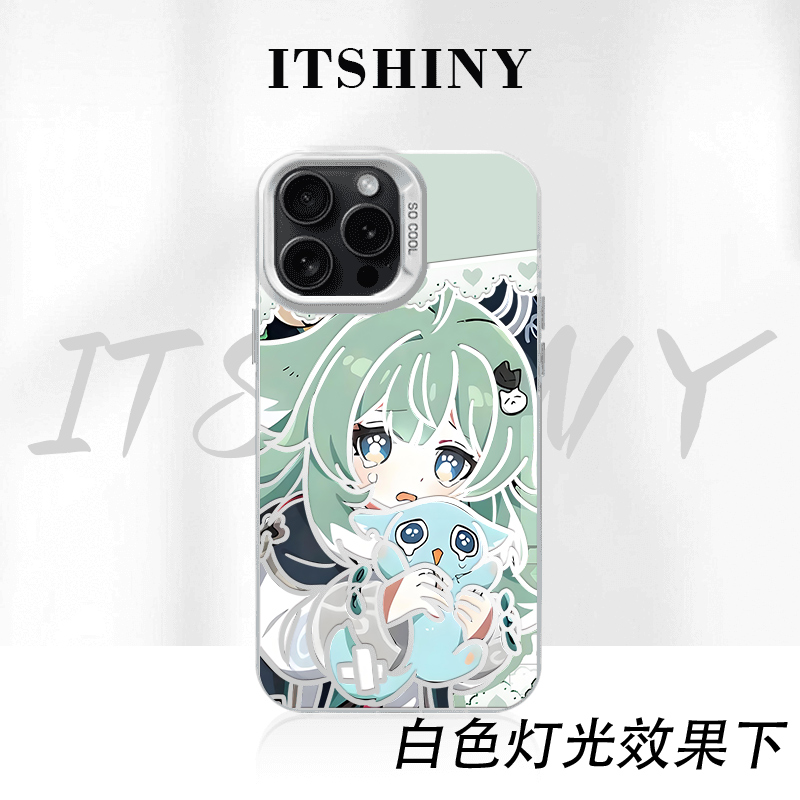 霍霍手机壳彩银二次元苹果华为荣耀小米VIVOPPO一加