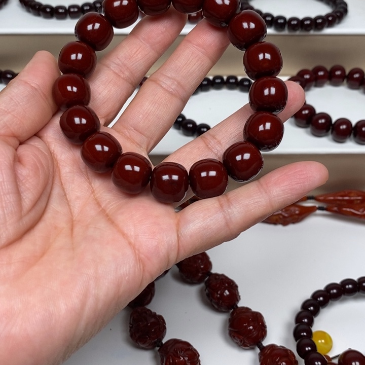 燚***燚橄榄核手持手串脖挂