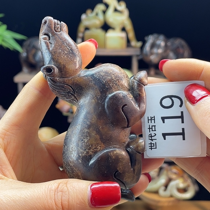 和田玉（糖玉）未镶嵌挂件