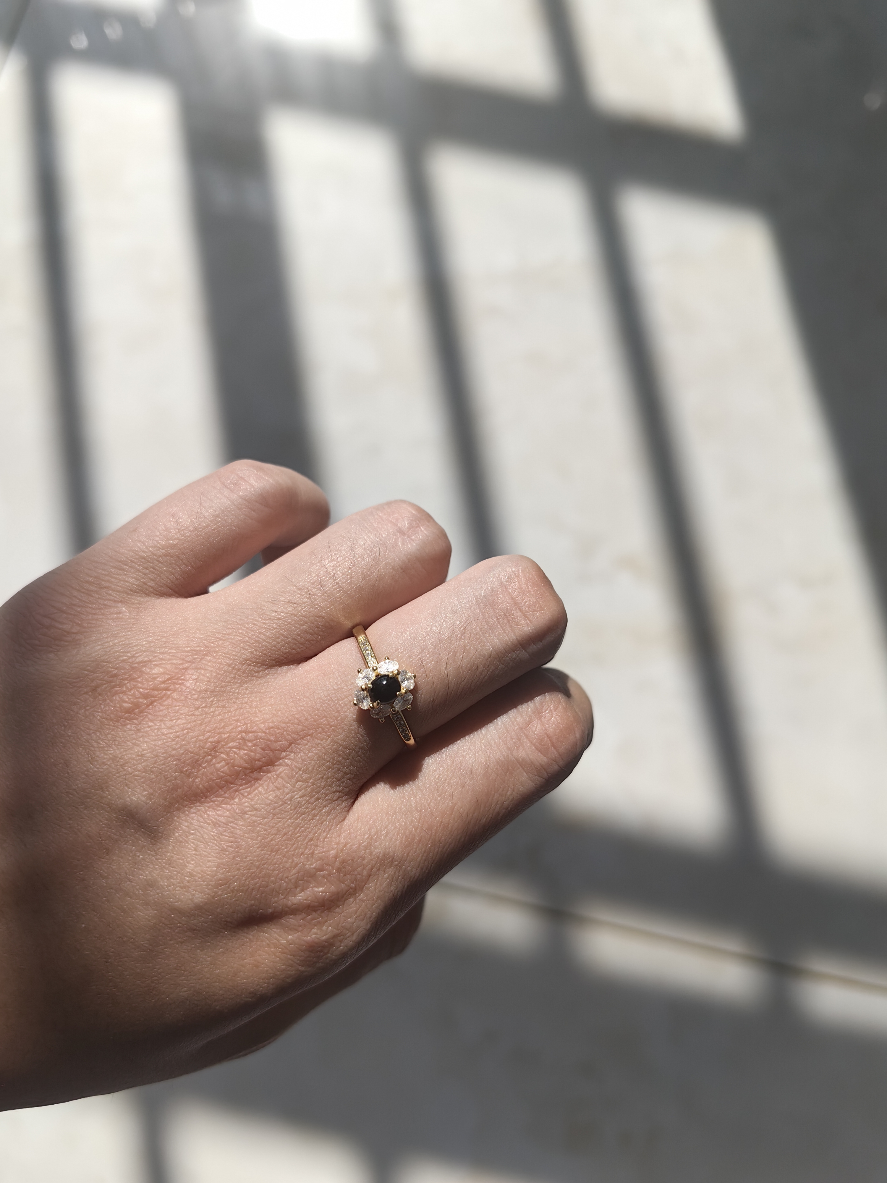 天然A货翡翠S925银镶嵌戒指