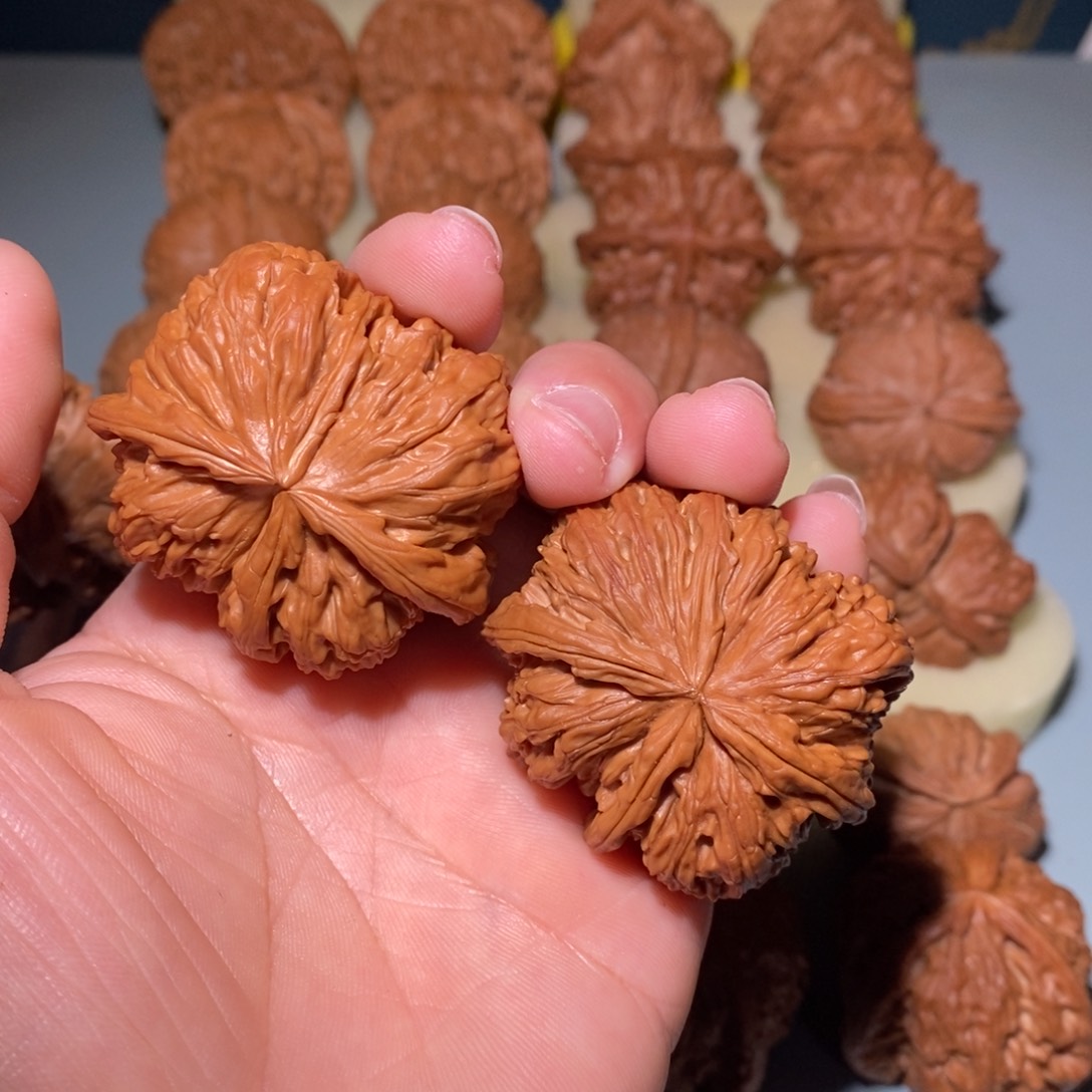 文玩核桃把件奇*46球连