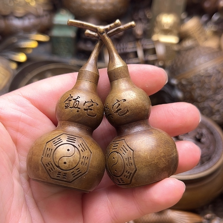 铜器摆件老王直播间