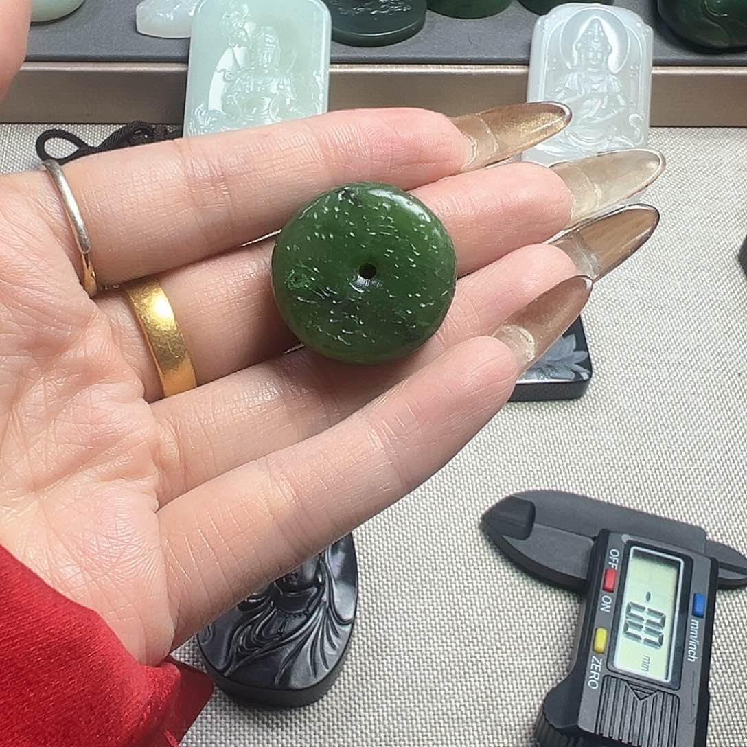 和田玉吊坠(不含链)未镶嵌