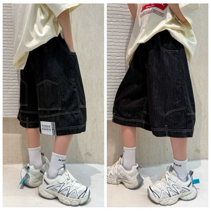 夏季潮童五分牛仔短裤66820