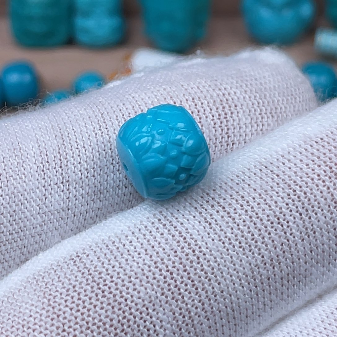 未镶嵌绿松石挂件9.5mm