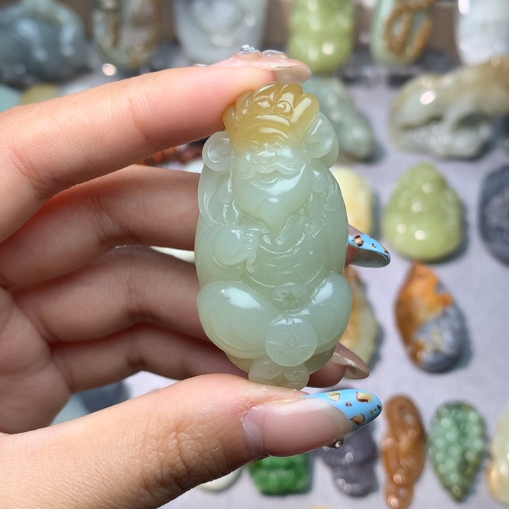 和田玉挂件未镶嵌