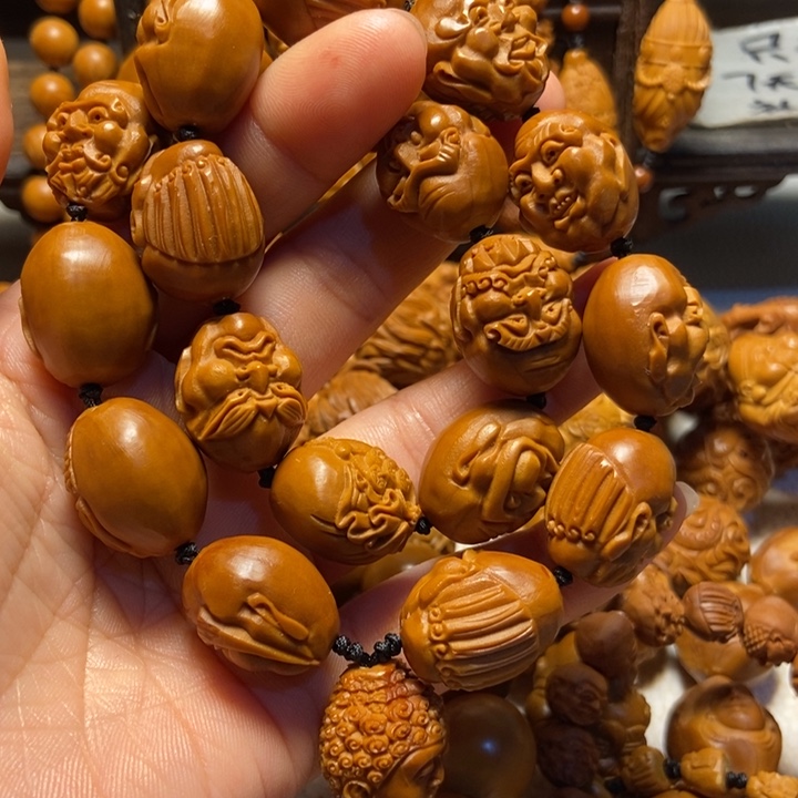 【闪购商品】橄榄核手串/手链罗汉手持