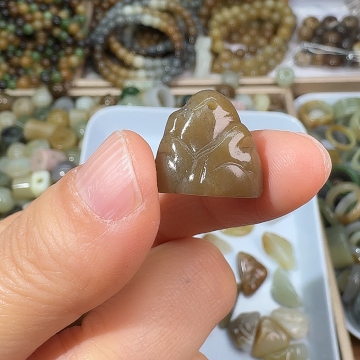 和田玉（糖玉）未镶嵌颈饰1516