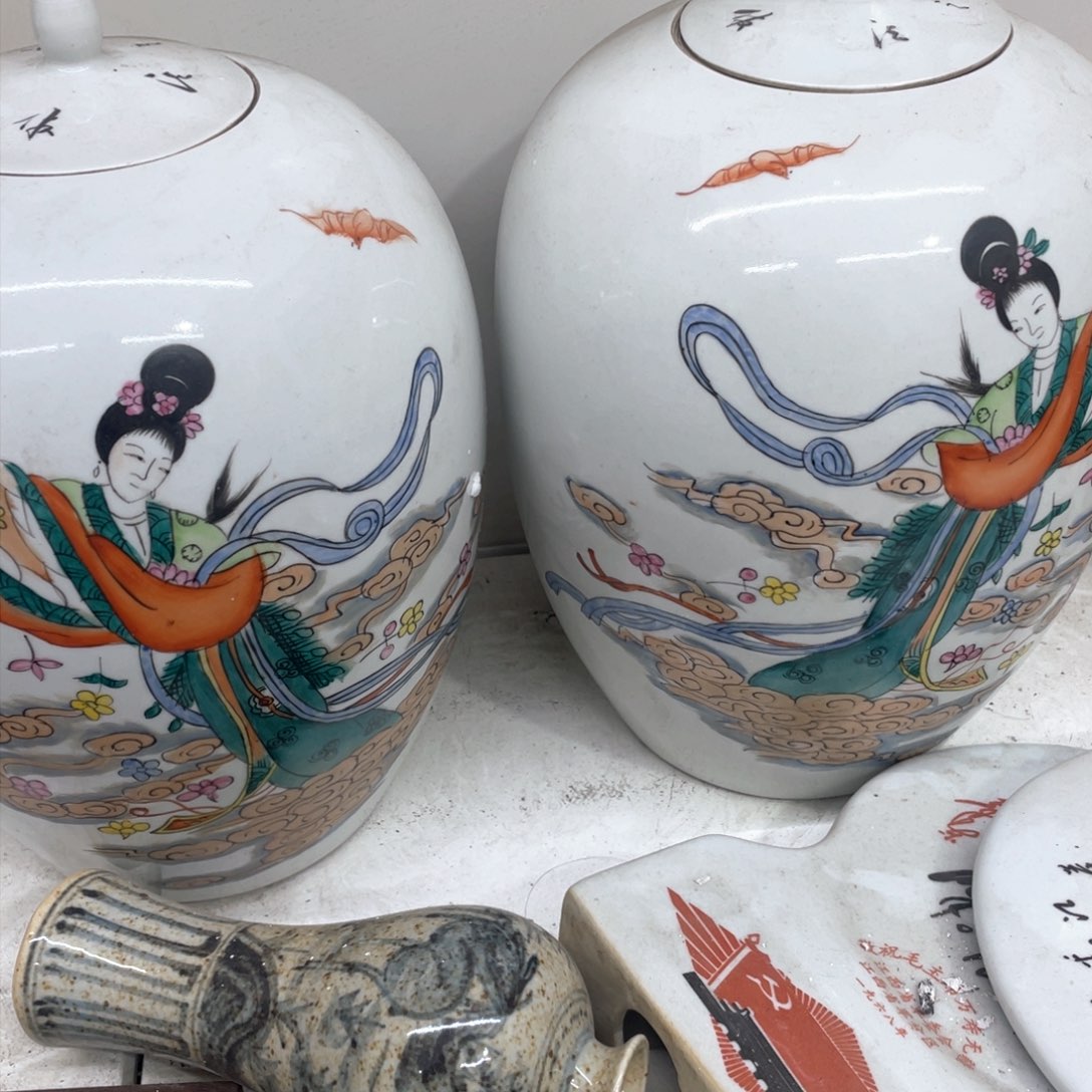 摆件手绘陶瓷作品欣赏