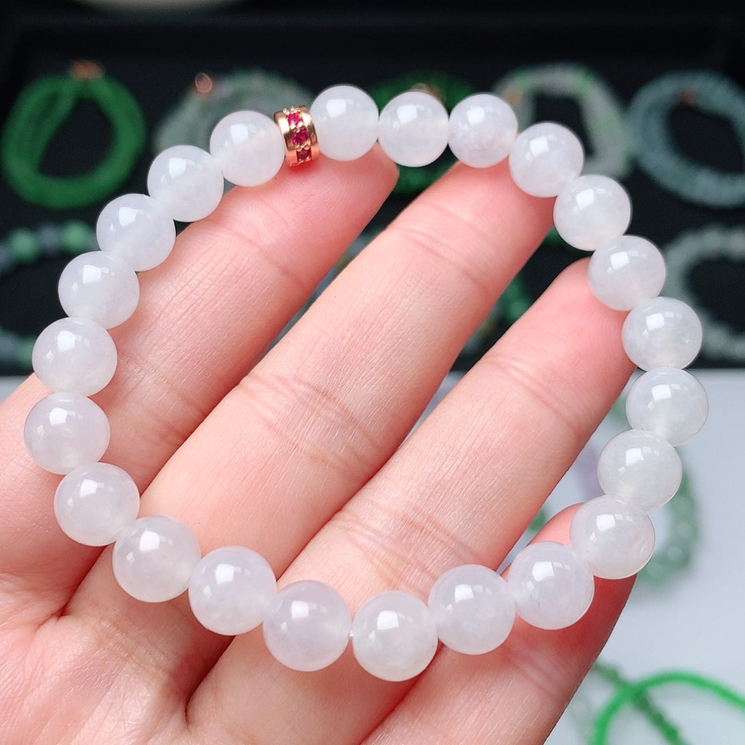 翡翠手链未镶嵌翡翠