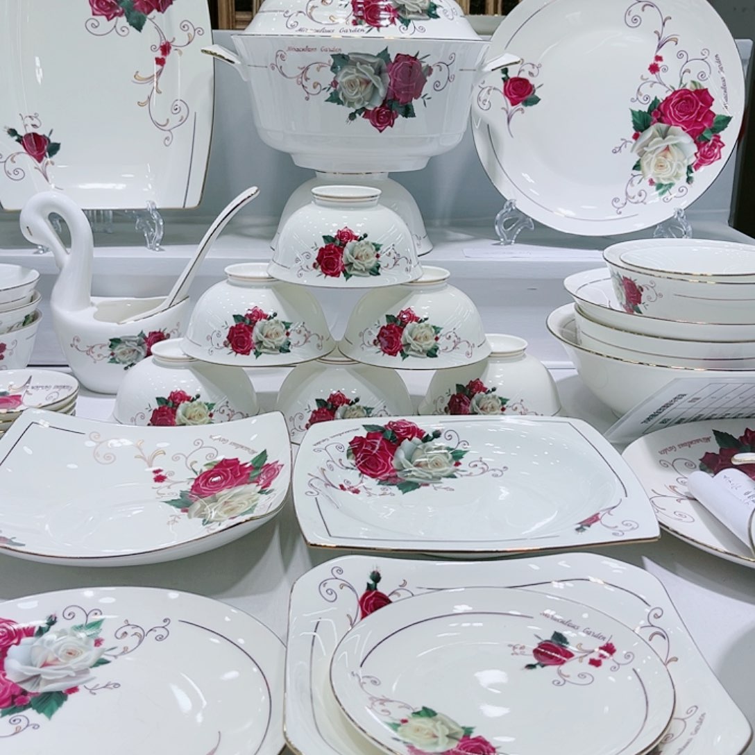 瓷景德镇骨质瓷餐具