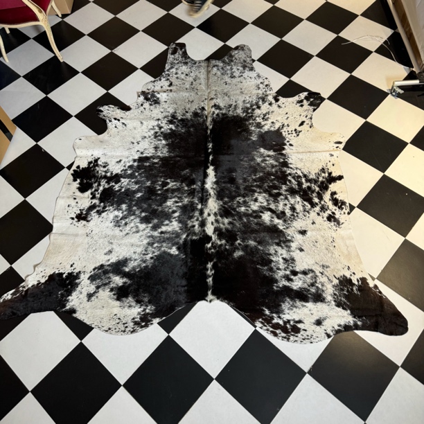 【本尼家】F19 220x205cm专拍牛皮地毯家用轻奢手工