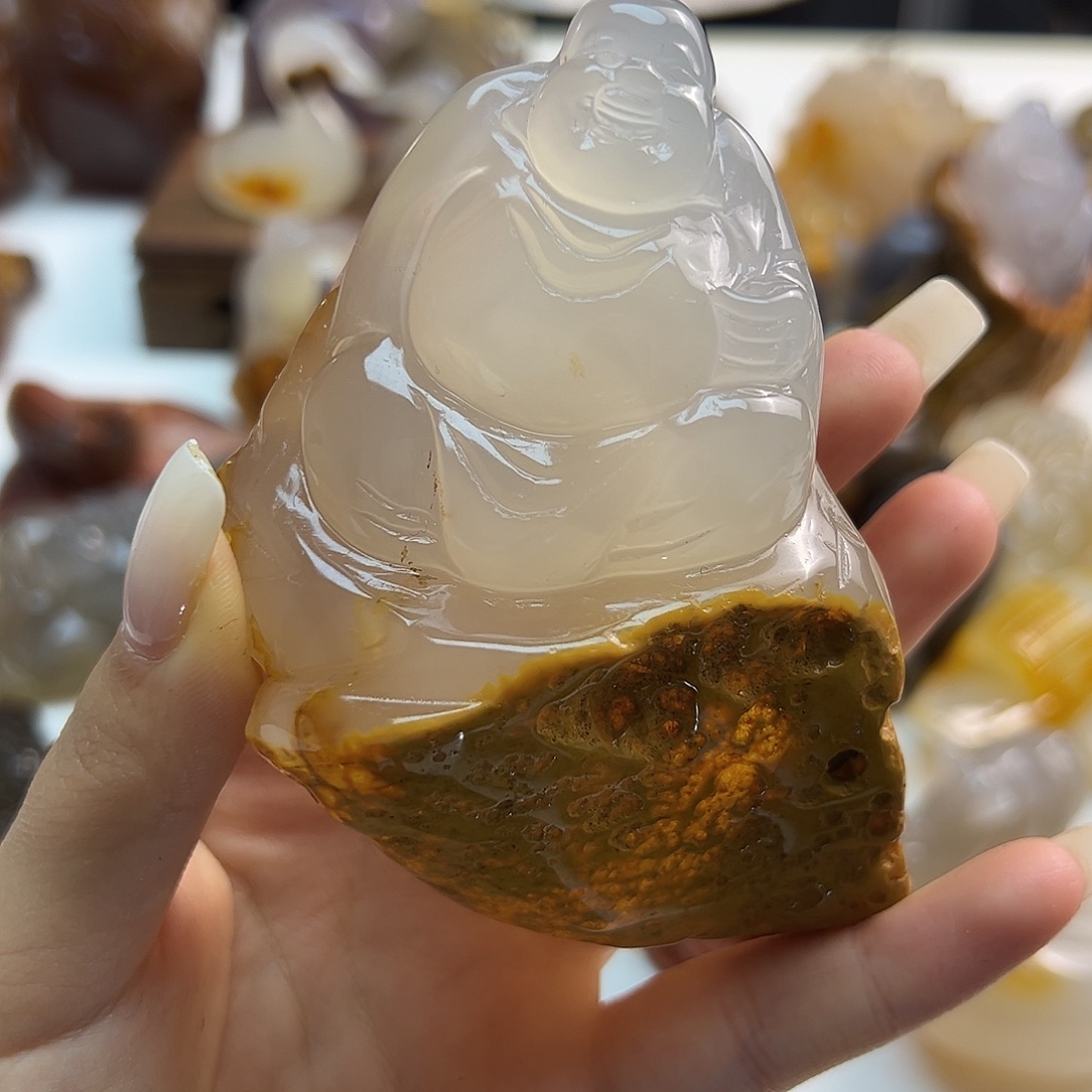 玛瑙/玉髓未镶嵌颈饰