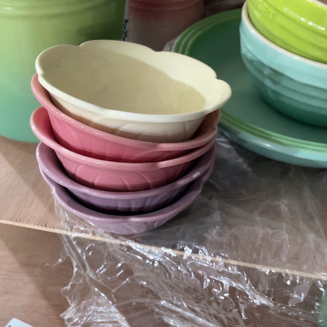 瓷片 微瑕陶瓷餐具6个装