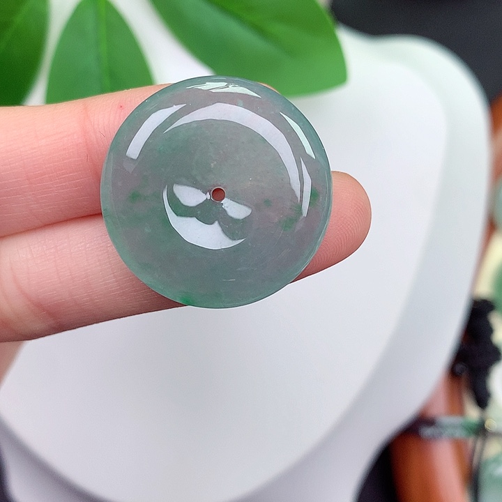 颈饰未镶嵌翡翠28号25.7/5.7mm