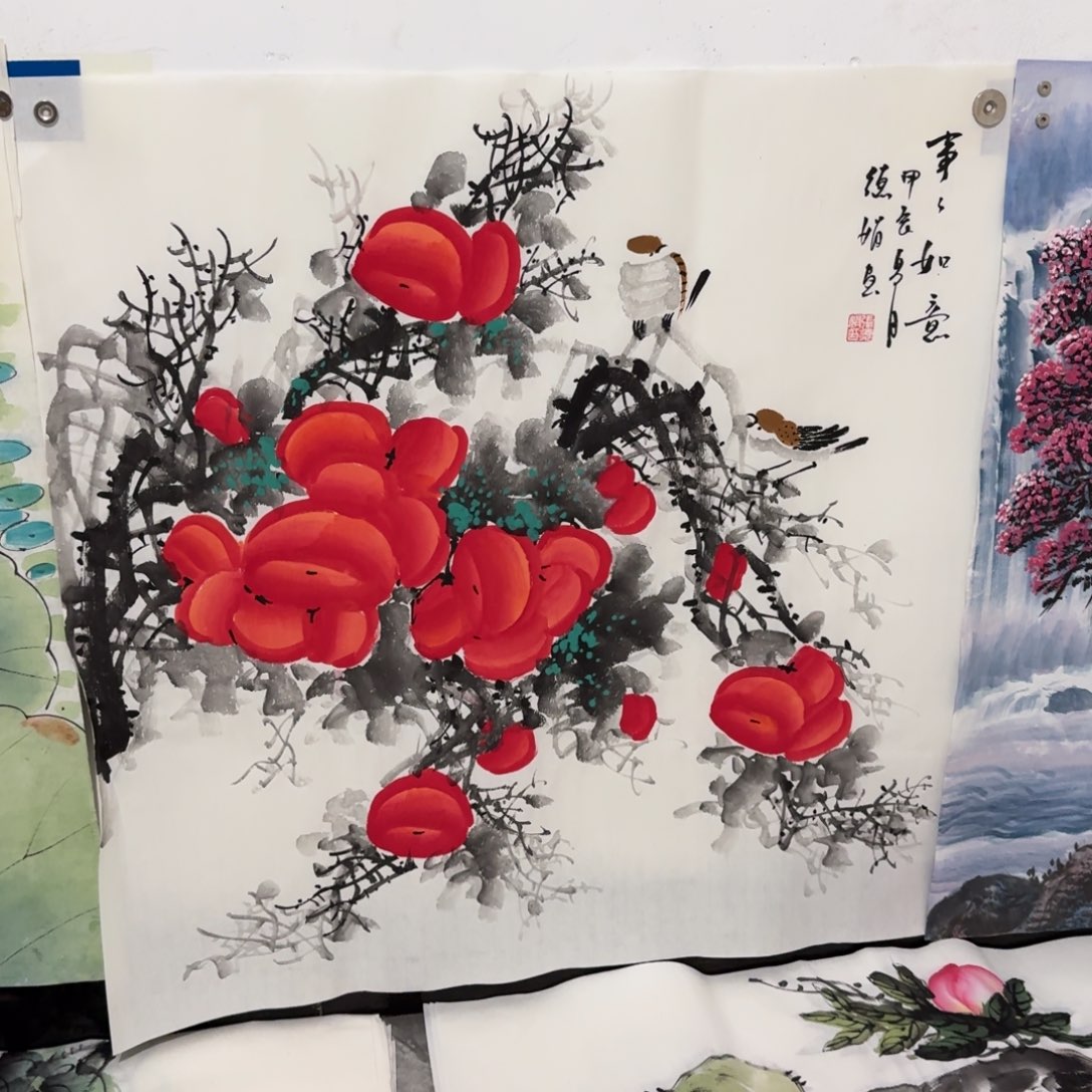 国画晓彤美术馆直播间