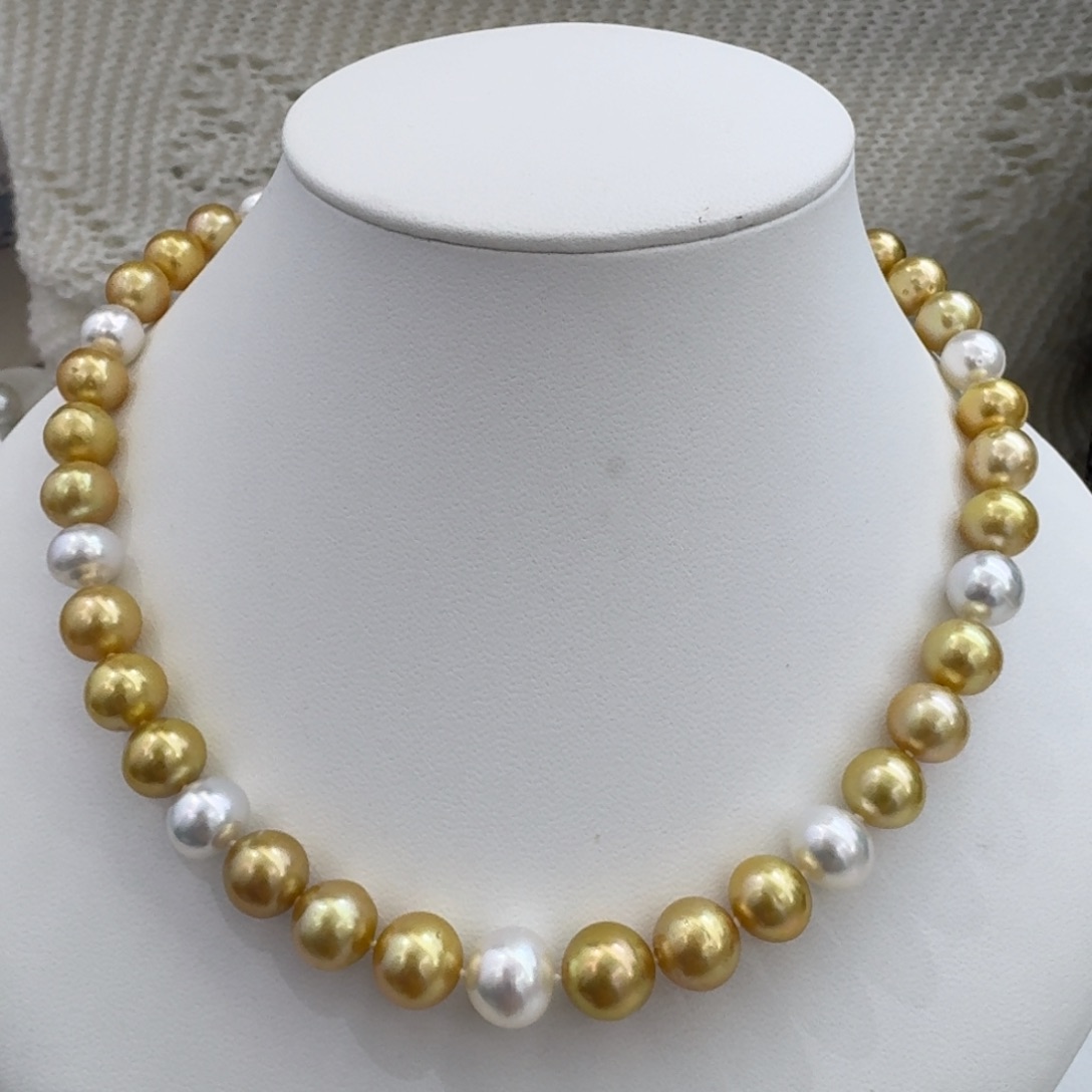 海水珍珠颈饰未镶嵌