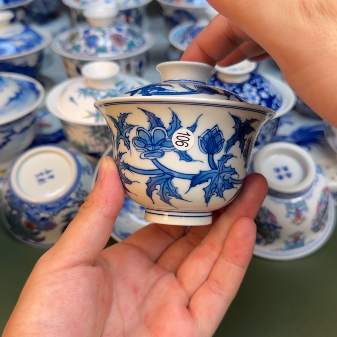 彦祖纯手工手绘茶具106