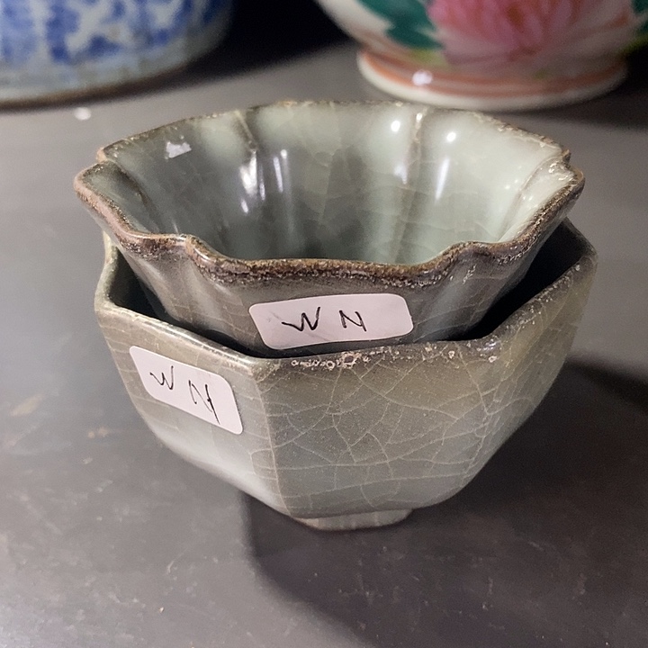 手工艺品琉璃云*杯子两个