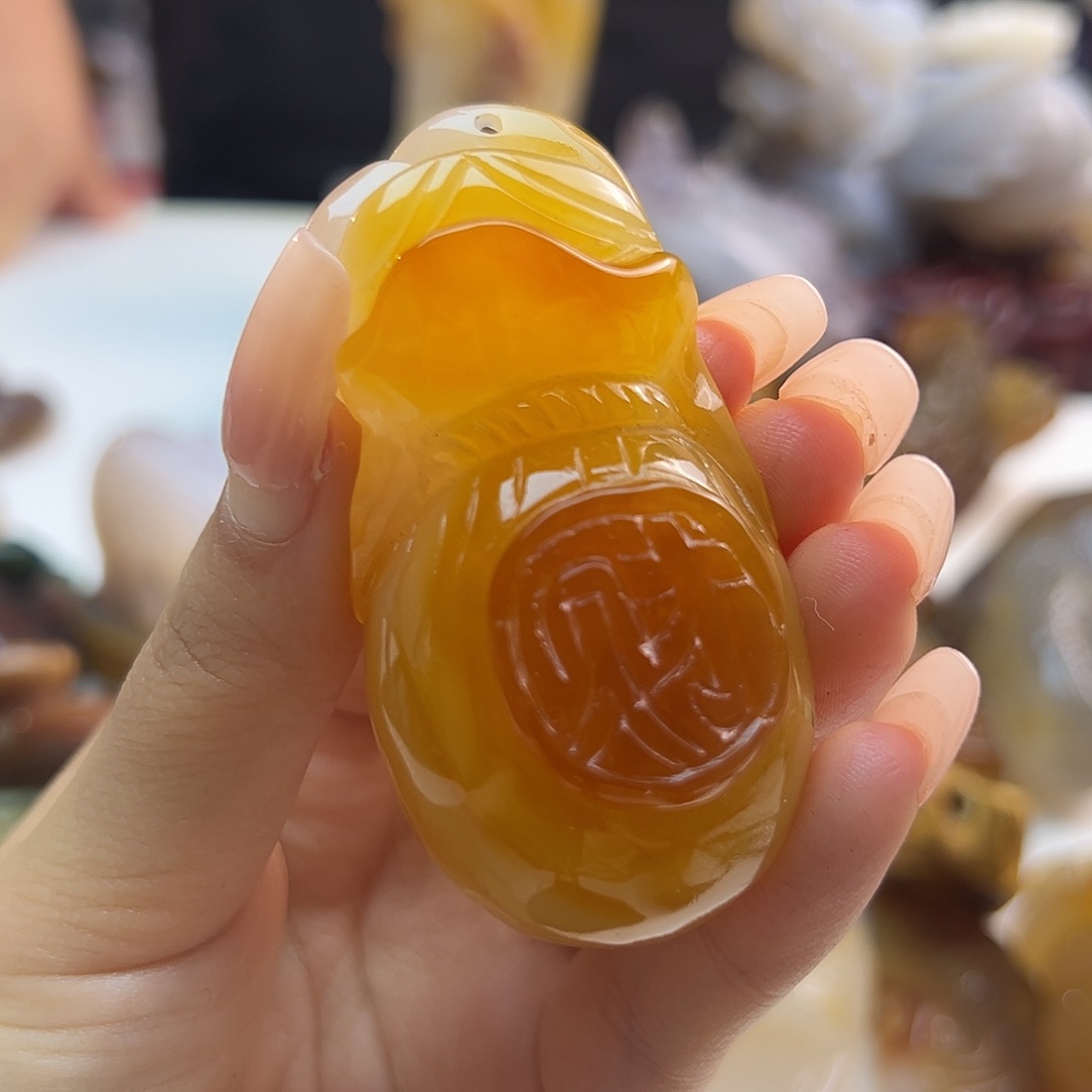 玛瑙/玉髓未镶嵌颈饰