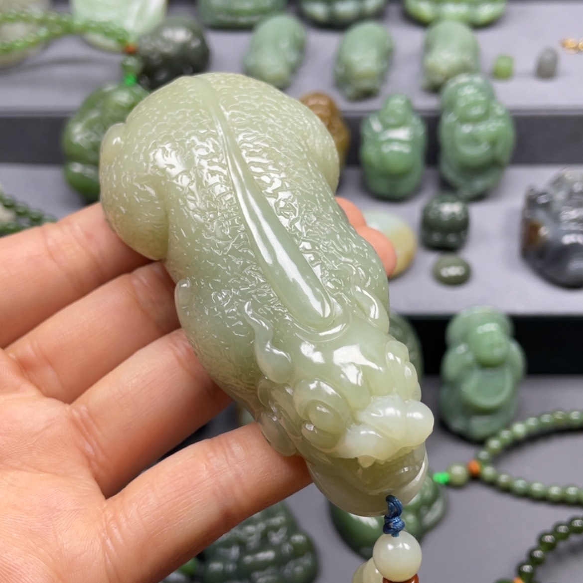 【闪购商品】和田玉手把福利未镶嵌