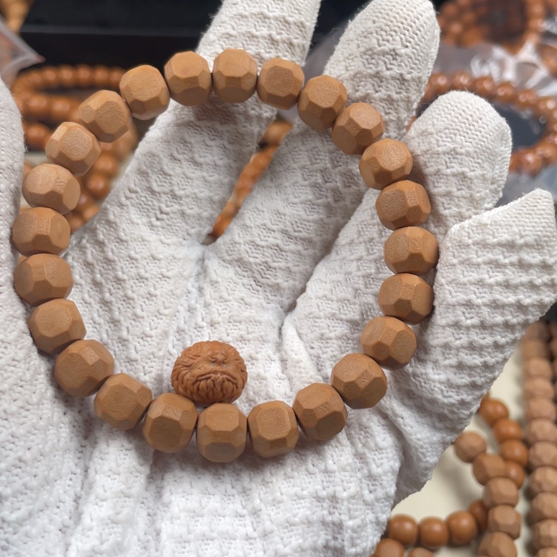 猴头核桃手串全品星图六方➕雕刻