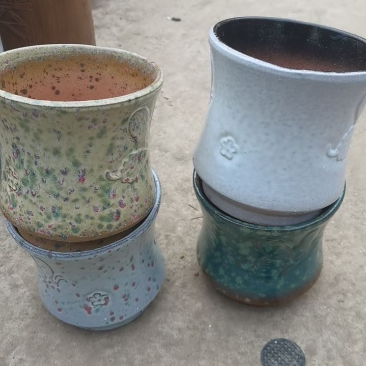 红陶口14高14～瑕疵