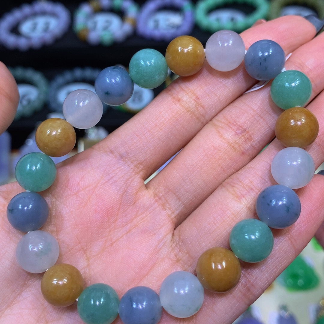 翡翠未镶嵌手链翡翠10