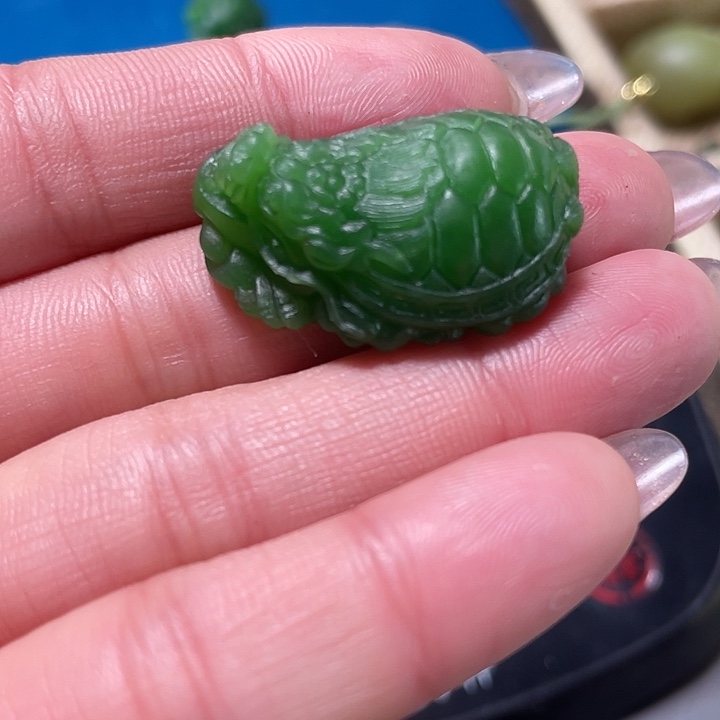 和田玉（碧玉）挂件未镶嵌