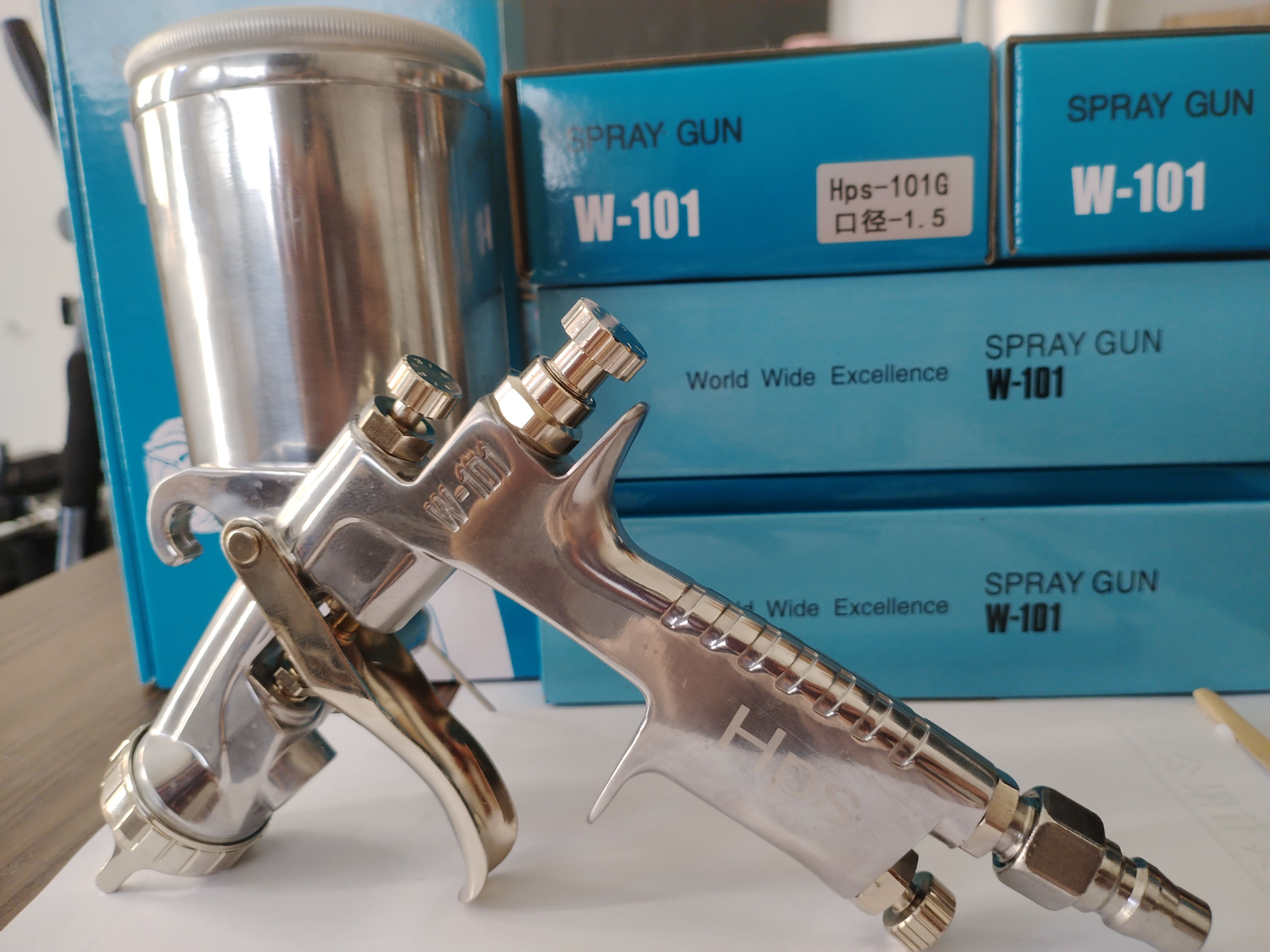 吸上式气动油漆喷枪高雾化适合家具汽车喷涂