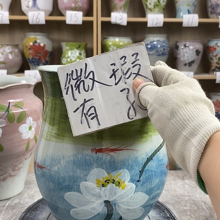 缸13xc景德镇陶瓷花盆