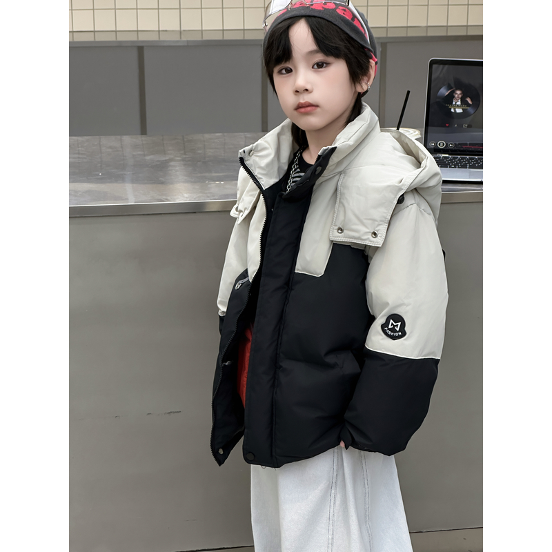 【New Sheep】品牌-童装集合店-儿童羽绒服新国标白鸭绒冬季【86809】