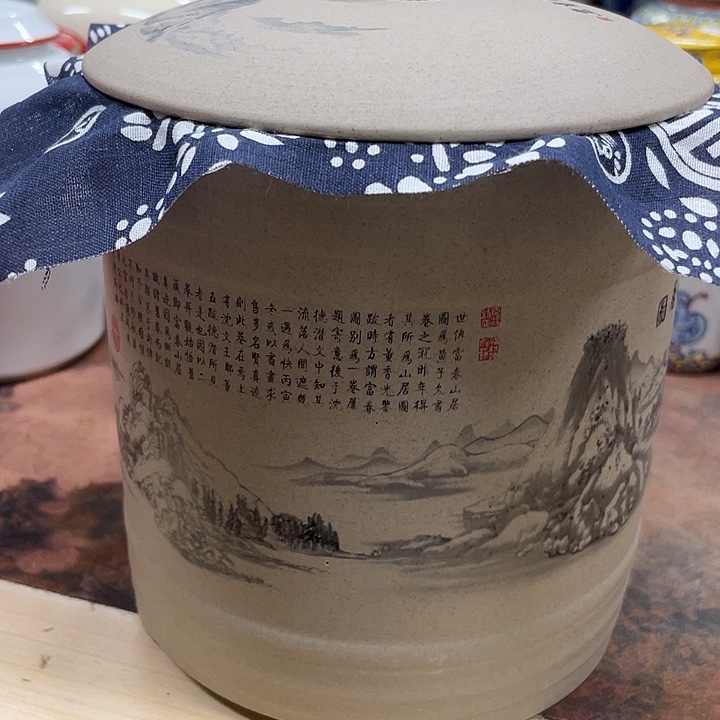 陶瓷罐茶叶罐密封罐储物罐