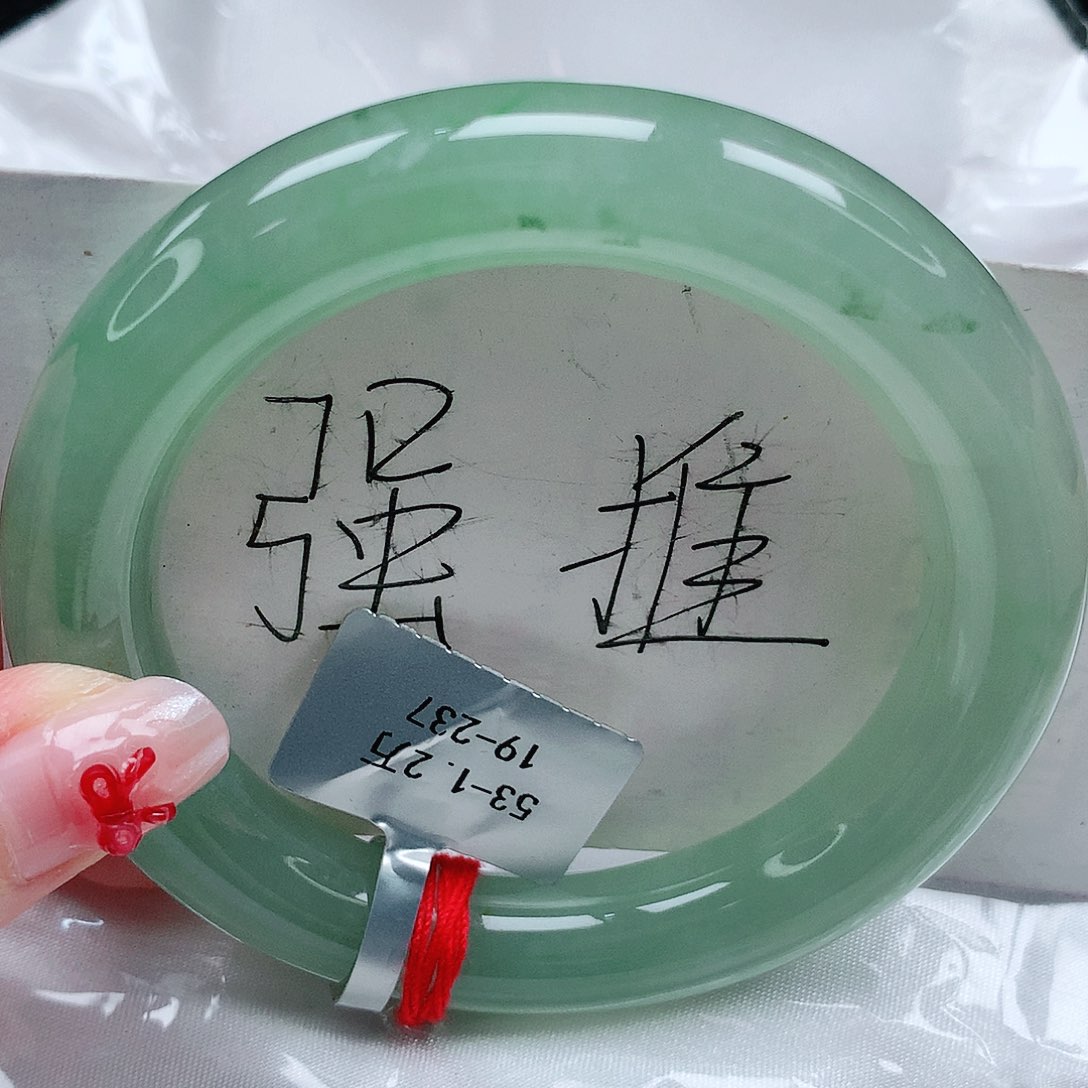 翡翠未镶嵌手镯天然缅甸a货翡翠