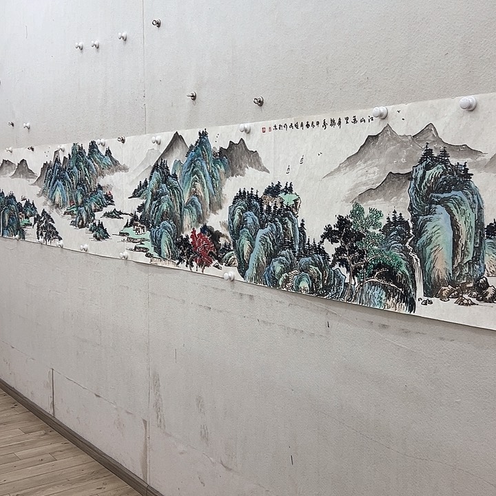 书法毕晓民油画作品