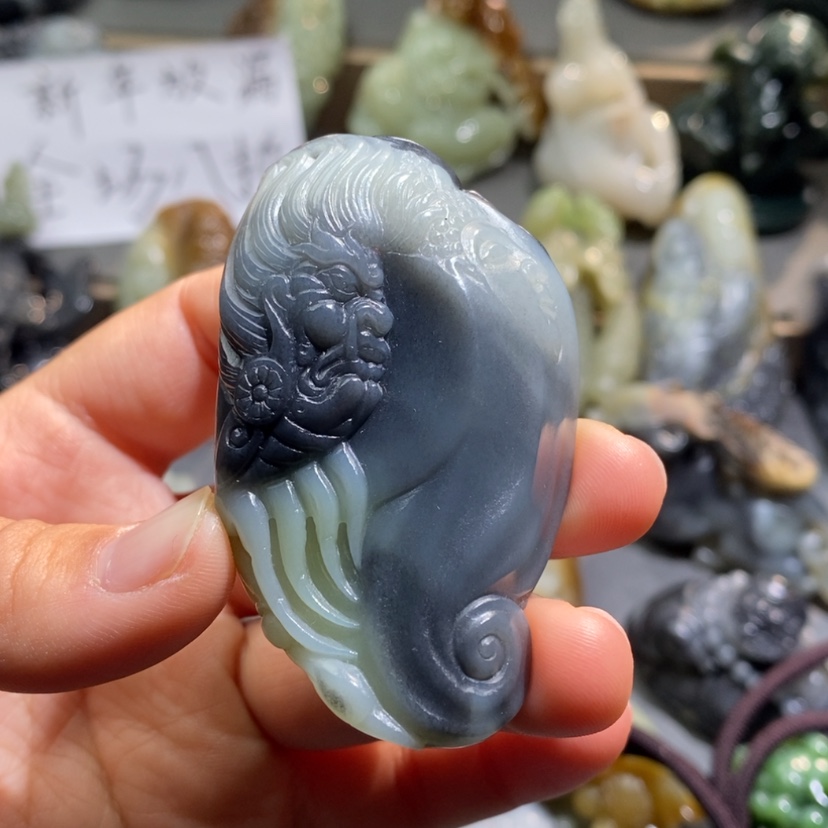 【闪购商品】和田玉把件未镶嵌人****心