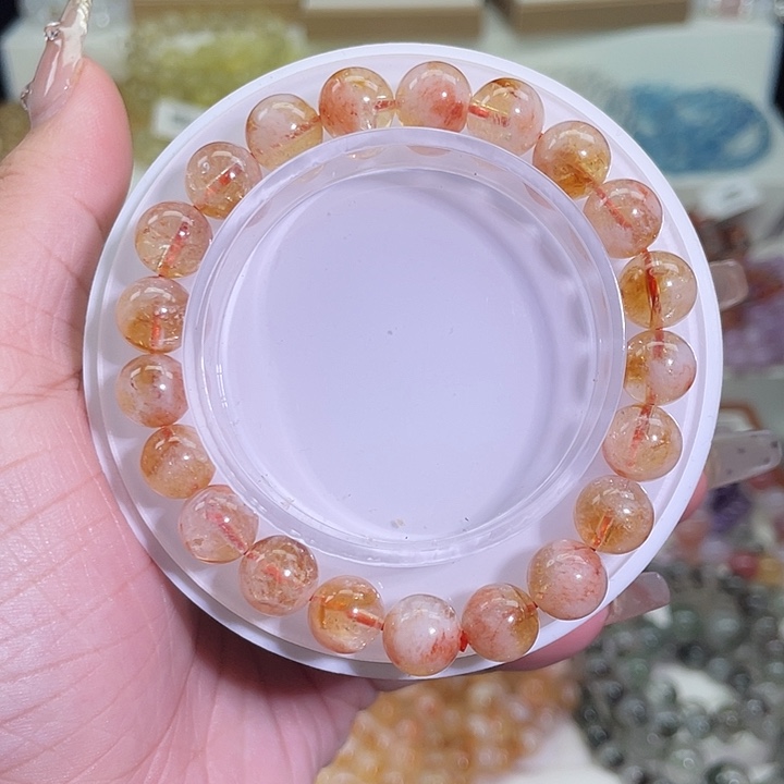 水晶手串未镶嵌手