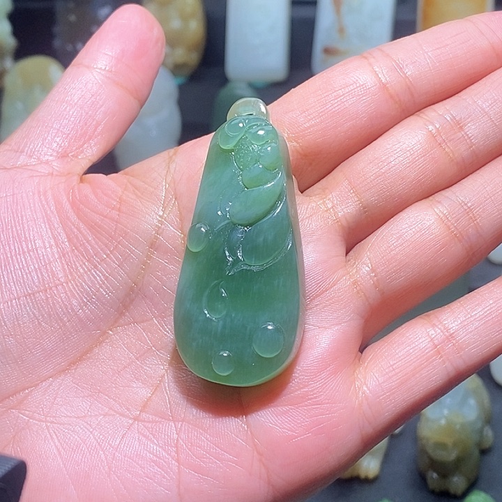 和田玉挂件未镶嵌